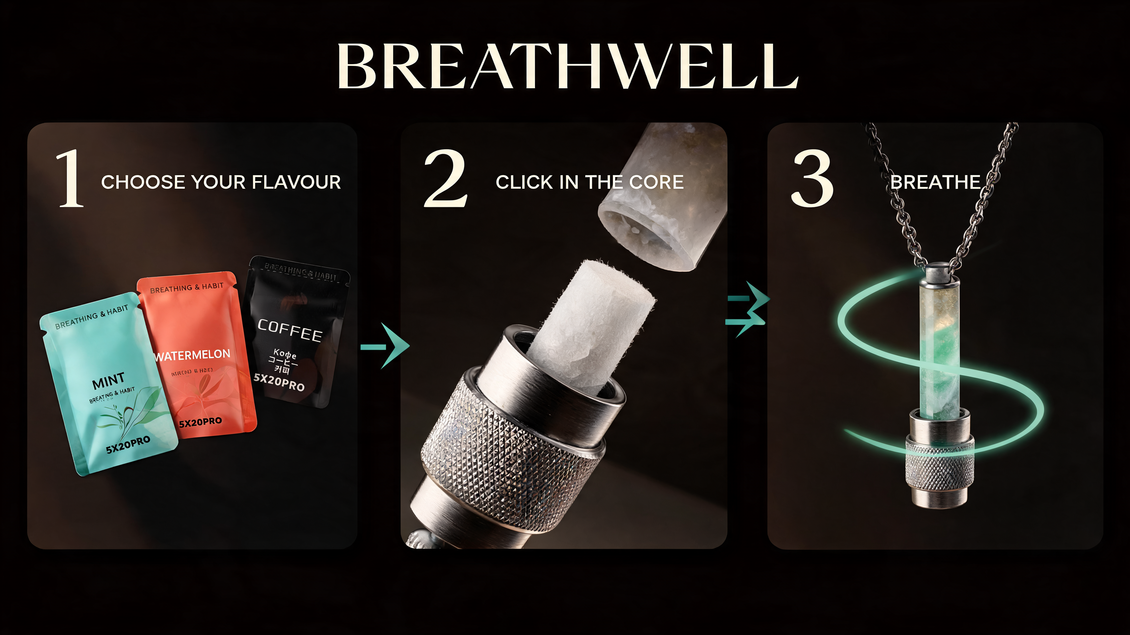 Breathlace necklace